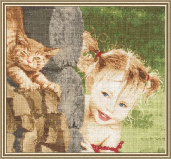 click here to view larger image of Naughty Girl (counted cross stitch kit)