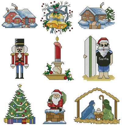 click here to view larger image of Sew Little Stitches Christmas Collection 3   (chart)