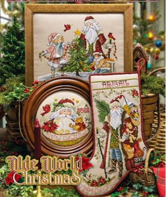 Olde World Christmas - Book (3 designs)