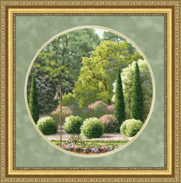 click here to view larger image of Summer Park (counted cross stitch kit)