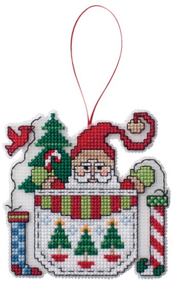 click here to view larger image of Santa in a Pocket (chart)