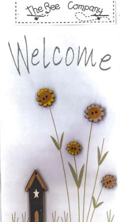 Welcome House Buttons