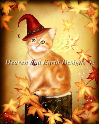 Autumn Cat Magic/Mini - Melissa Dawn