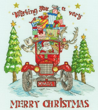 click here to view larger image of Christmas Express, The (counted cross stitch kit)