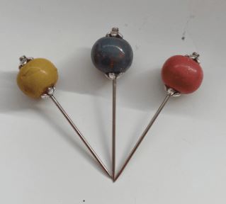 Set of N 3 pins