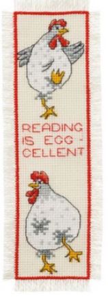 Reading is Egg-cellent Bookmark