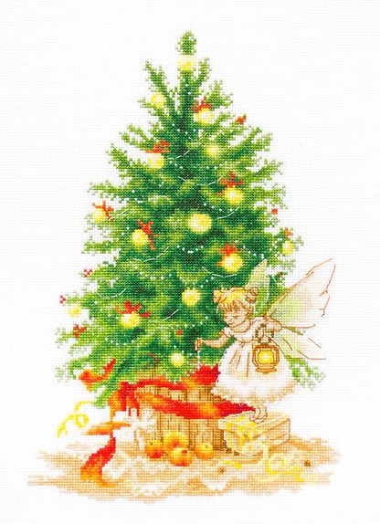 click here to view larger image of Christmas Tree - B1117L (counted cross stitch kit)