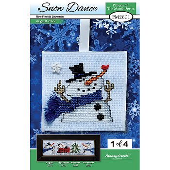 New Friends Snowman - Pattern of the Month - August 2022