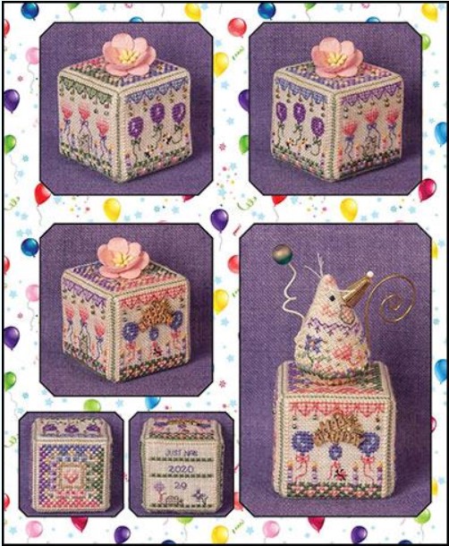 click here to view larger image of Birthday Garden Cube (chart)