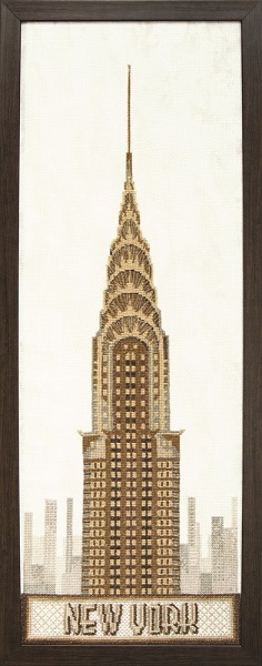 click here to view larger image of New York (counted cross stitch kit)