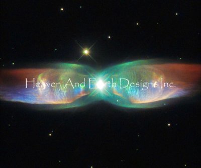 click here to view larger image of Twin Jet Nebula - Nasa Images (chart)
