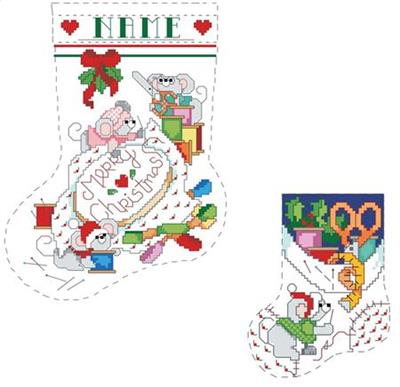 click here to view larger image of Cross Stitch Brigade Stocking (chart)