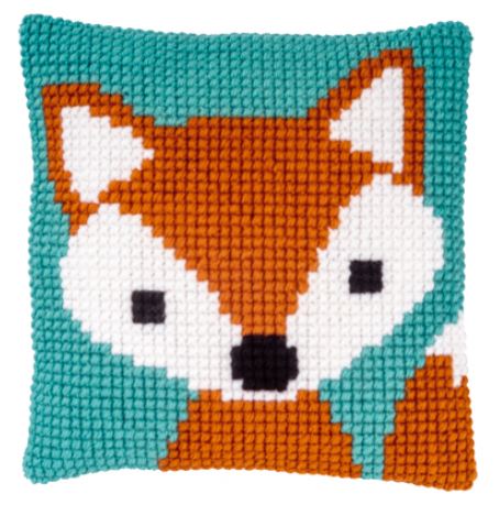 click here to view larger image of Little Fox Cushion (needlepoint kit)