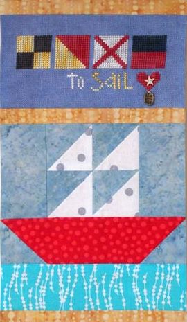 Made with Love Sail - Includes Buttons