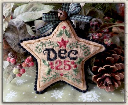 Dec 25 Star Christmas Ornament