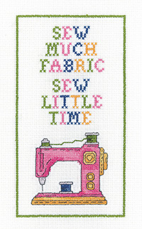 click here to view larger image of Sew Much Fabric (chart)