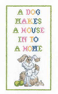 click here to view larger image of House to a Home (counted cross stitch kit)