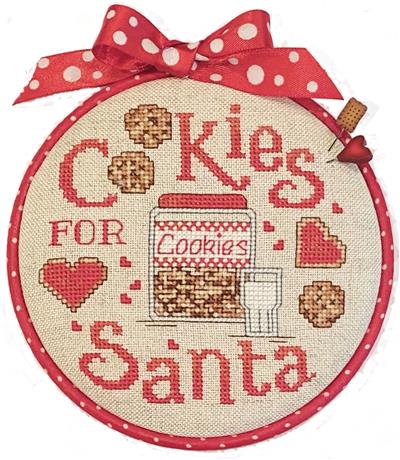 click here to view larger image of Hoop De Doo - Santa's Cookies (chart)