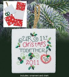 Christmas Pocket Ornament - 1st Christmas Together