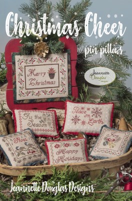 click here to view larger image of Christmas Cheer Pin Pillows (chart)