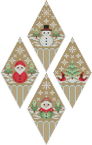 Woodland Christmas Ornaments