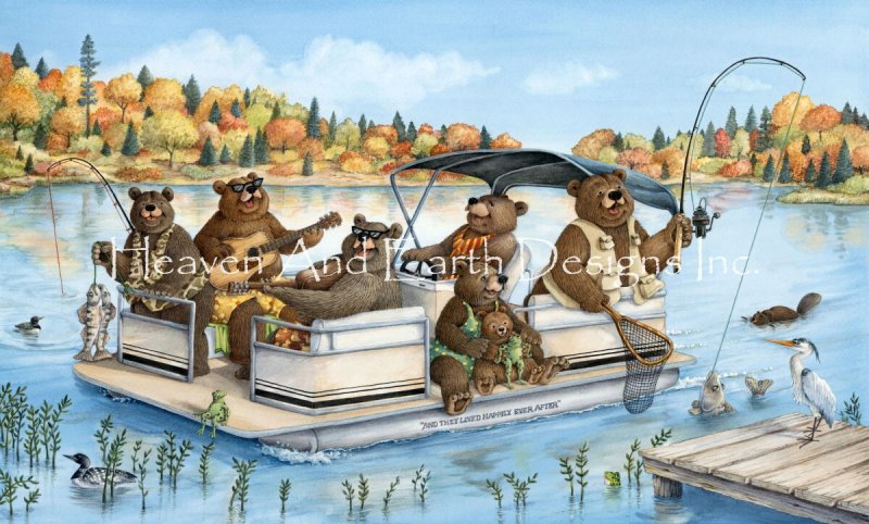 Party Boat Bears/Mini - Jeffrey Severn