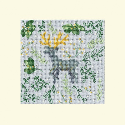Scandi Deer - Christmas Card