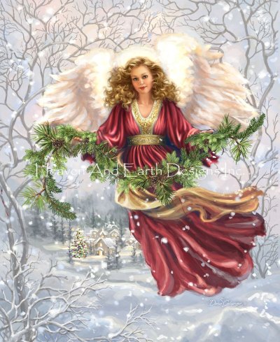 click here to view larger image of Snowfall Angel - Dona Gelsinger (chart)
