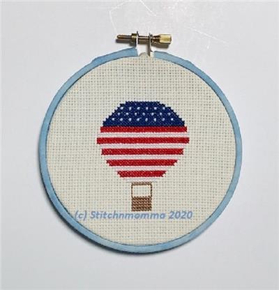click here to view larger image of Magnificent Minis - Patriotic Balloon (chart)