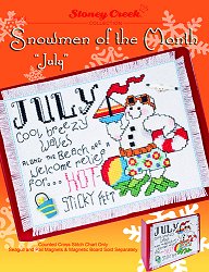 Snowman of the Month - July