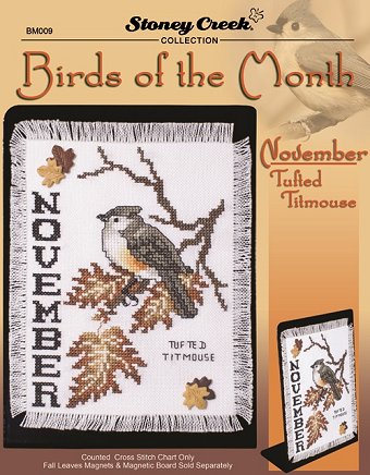 Birds of the Month - November Tufted Titmouse