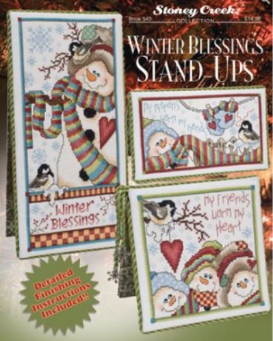 click here to view larger image of Winter Blessings 3 - Stand Ups Book (chart)