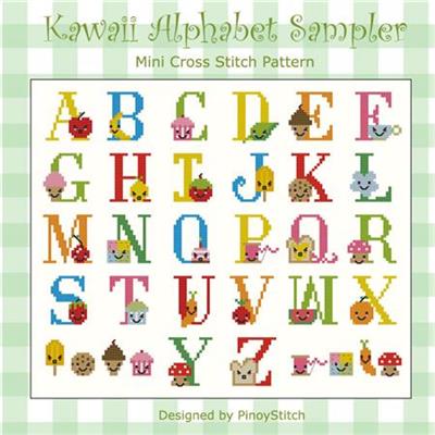Kawaii Alphabet Sampler