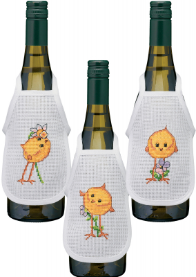 Chickens Bottle Aprons