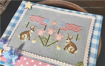click here to view larger image of Patriotic Bunny Sampler (chart)