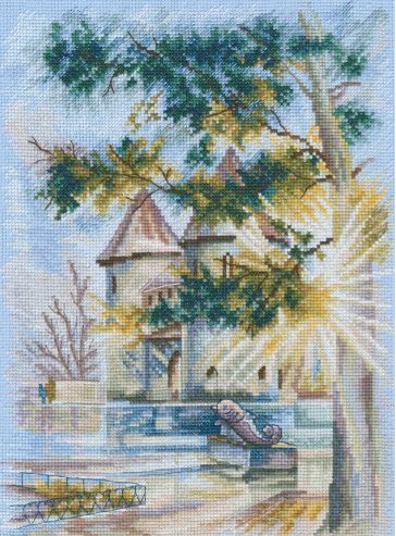 click here to view larger image of January Sun   (counted cross stitch kit)