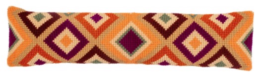 click here to view larger image of Kilim Motif - Draft Stopper (counted cross stitch kit)