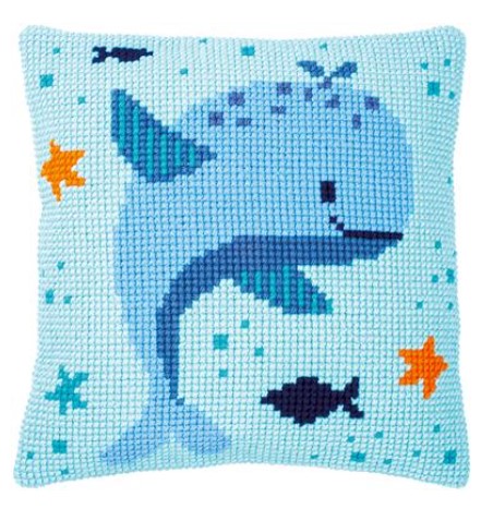 Whales Fun Cushion
