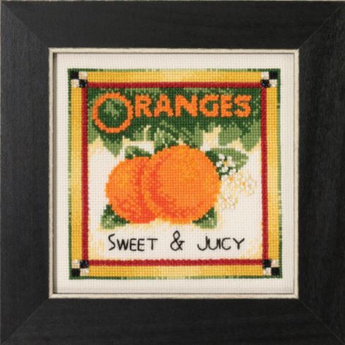 click here to view larger image of Oranges (2023) (counted cross stitch kit)