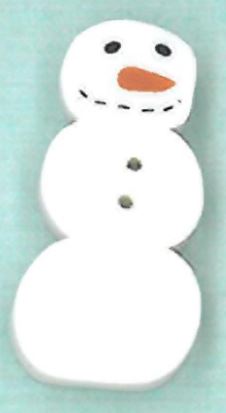 Small Primitive Snowman
