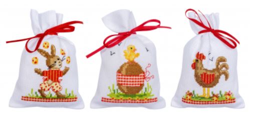 Easter Animals Set of 3 Bags