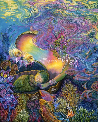 Birth of a Mermaid - Josephine Wall