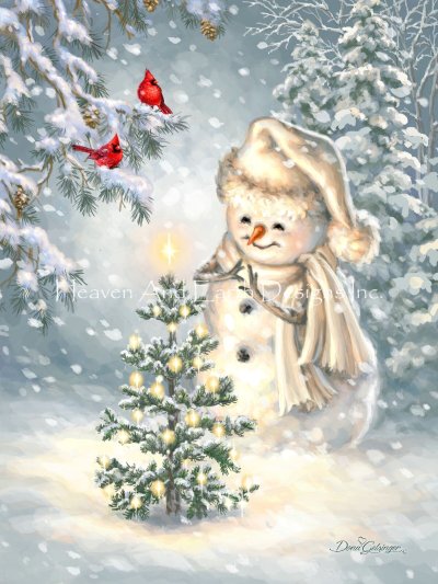 Snowman Christmas - Dona Gelsinger