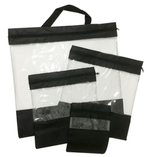 Clear Storage Bags 4 piece Assortment