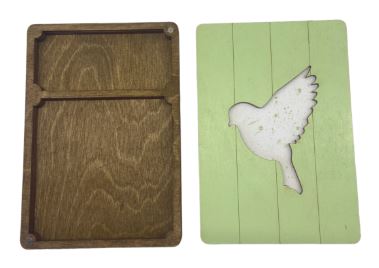 Wooden Box/Bird - KF057/12
