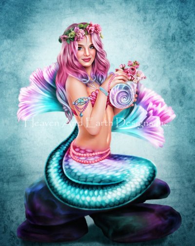 Mermaid Visions Spring Flowers/Mini - Lea Roche