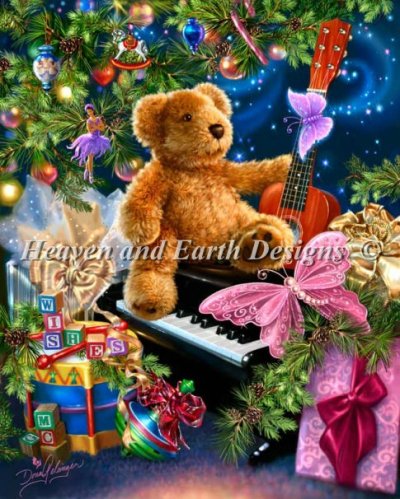 Christmas Bear Wishes/Mini - Dona Gelsinger