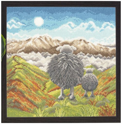 click here to view larger image of On Top of the World - Lucy Pittaway (counted cross stitch kit)
