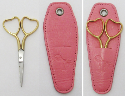 Heart Shaped Handle Scissors 3.5"