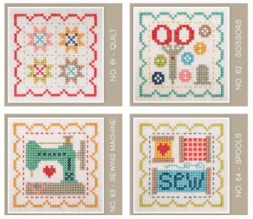 Stitch Cards - Set P